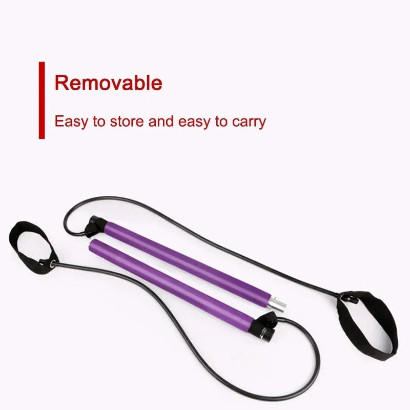 Rally Yoga Pilates Bar Pilates Rope Multifunctional Fitness - GilloServ