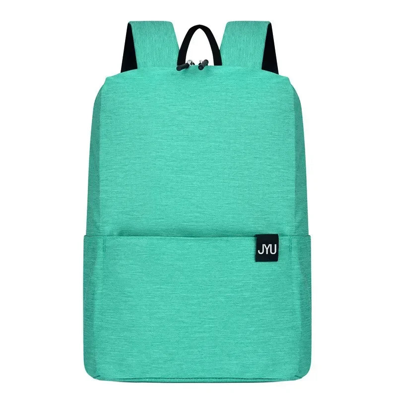 Casual Women Men Waterproof Backpack Portable Travel School Laptop Bags Student Rucksack  Multi-Color Female Zipper Backpacks - GilloServ