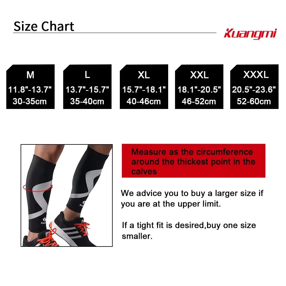 2pcs Calf Compression Sleeves Running Leg Sleeves - GilloServ