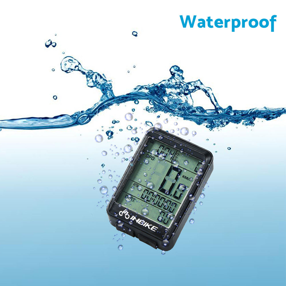 Wireless Mountain Bike Computer LCD Speedometer Odometer Suitable For Bicycle Waterproof - GilloServ
