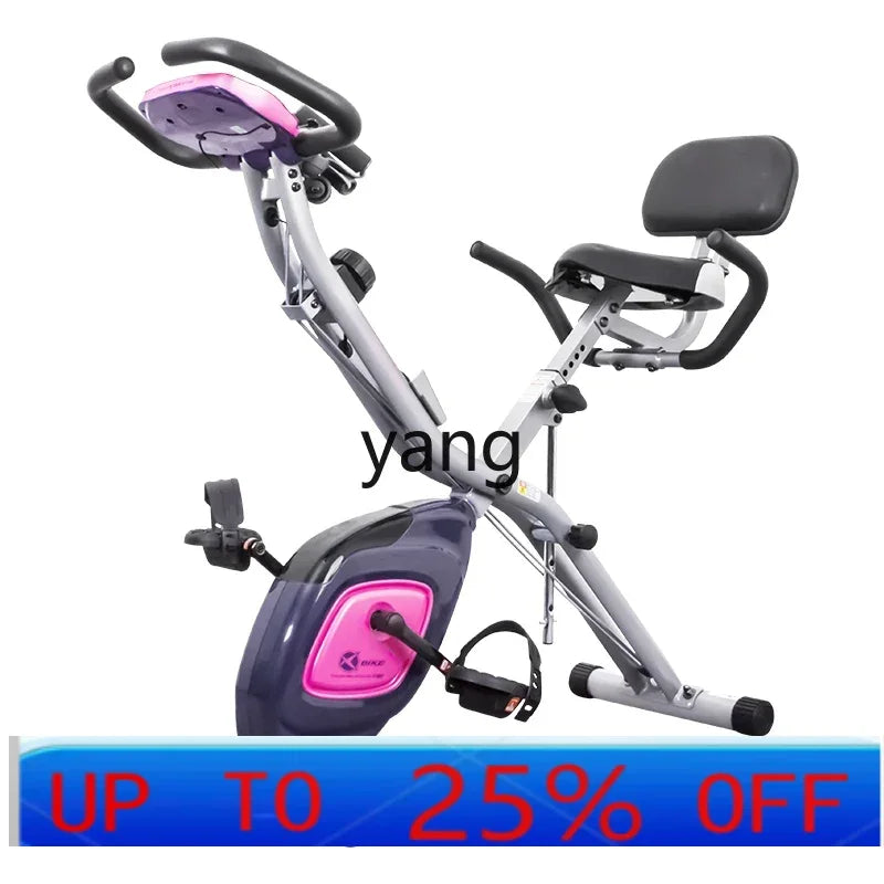 Folding exercise bike //magnetic spinning bike// home silent bike - GilloServ