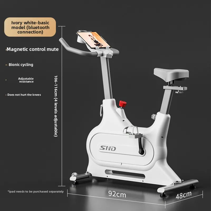 SND new bicycle magnetic control intelligent spinning bicycle //household silent sports weight loss equipment indoor exercise bike - GilloServ