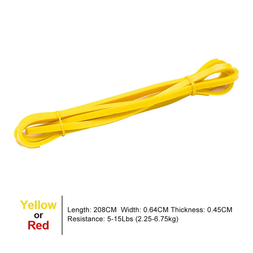 Unisex Fitness 208cm Rubber Resistance Yoga Band Pilates - GilloServ