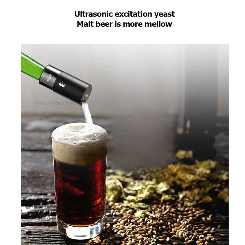Automatic Beer Foamer Washable Beer Foam Machine Barware - GilloServ