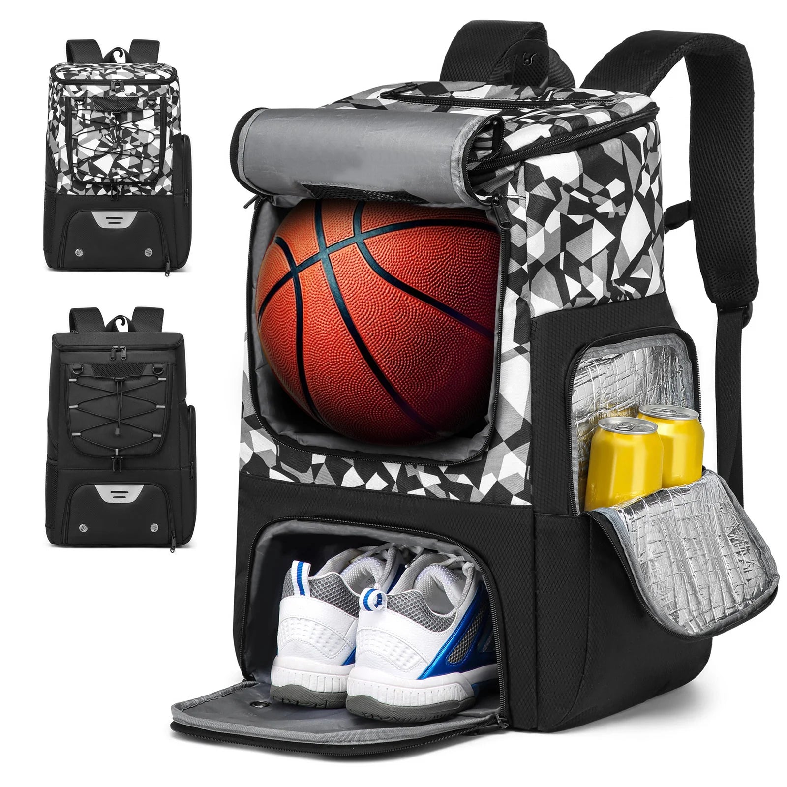 Sports Training Equipment & Shoes Compartment Gym Backpack - GilloServ