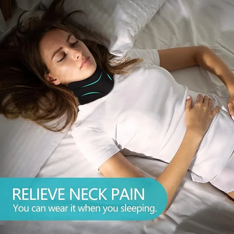 Neck Support Cervical Brace Adjustable Cervical Collar Soft Durable Foam - GilloServ