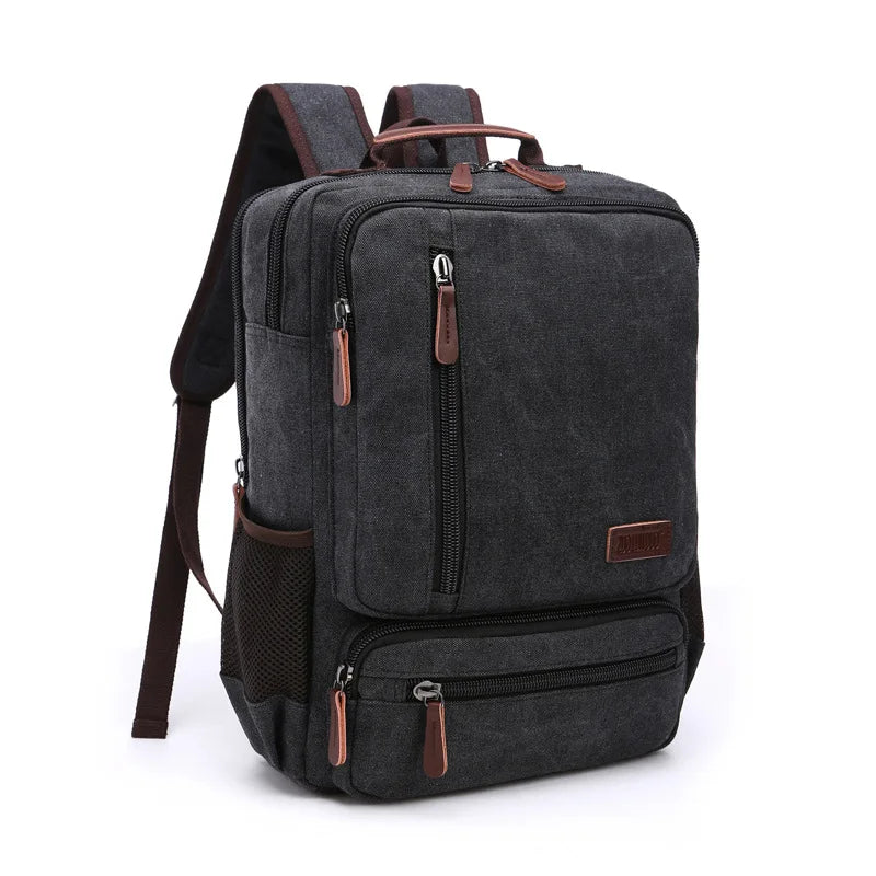 Vintage Canvas Backpack Men Large Capacity Travel - GilloServ