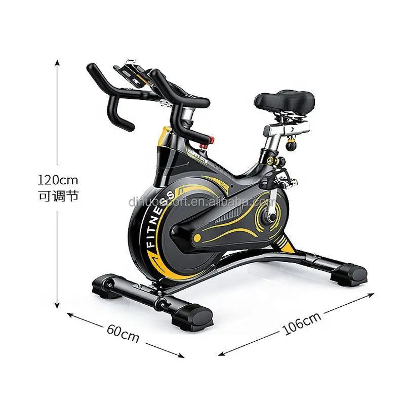 Magnetic Resistance Exercise Bike Home Cardio Gym Workout Bike Fitness Indoor Gym Exercise Flywheel 13 kg Spinning Bike - GilloServ