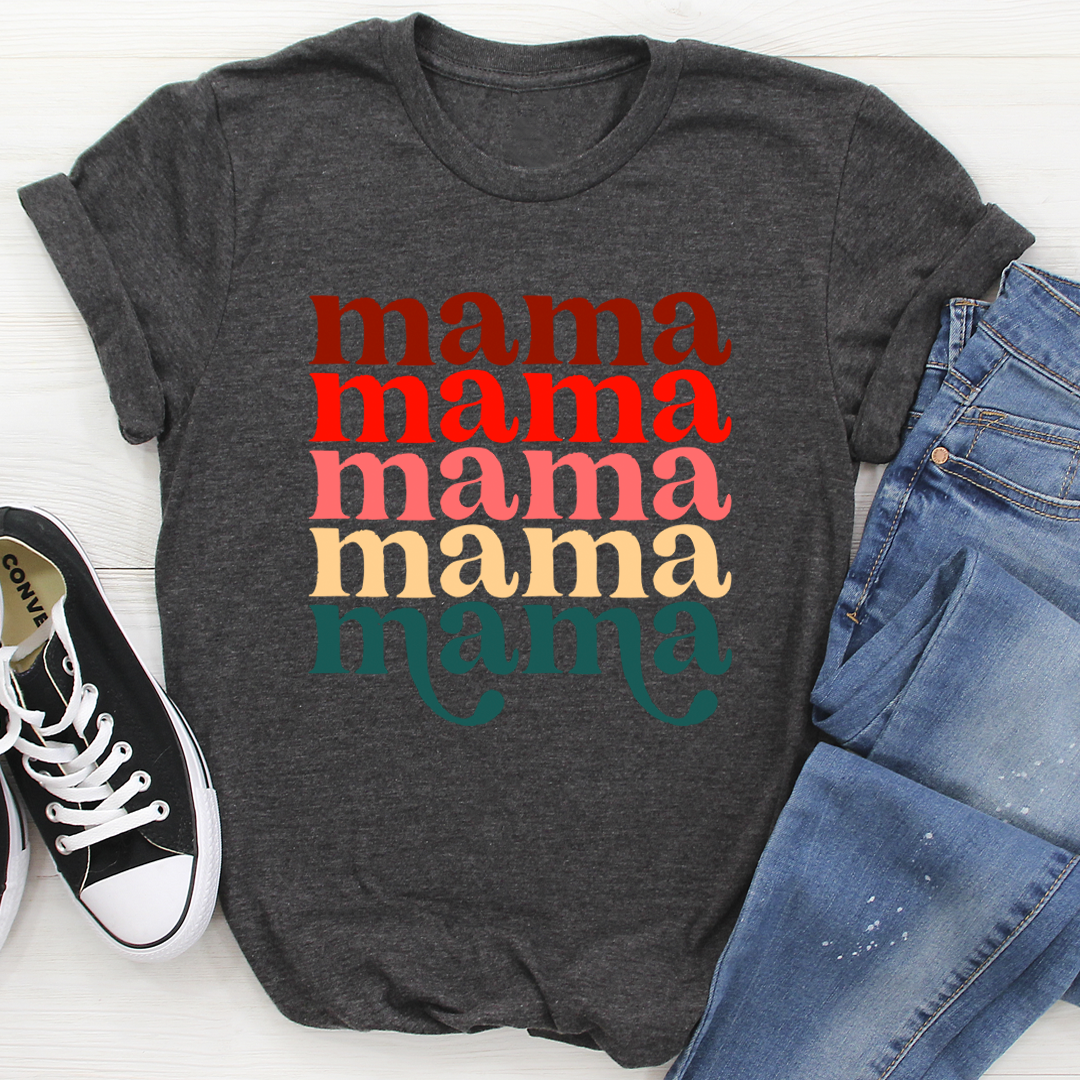 Mama Vintage Colors T-Shirt - GilloServ