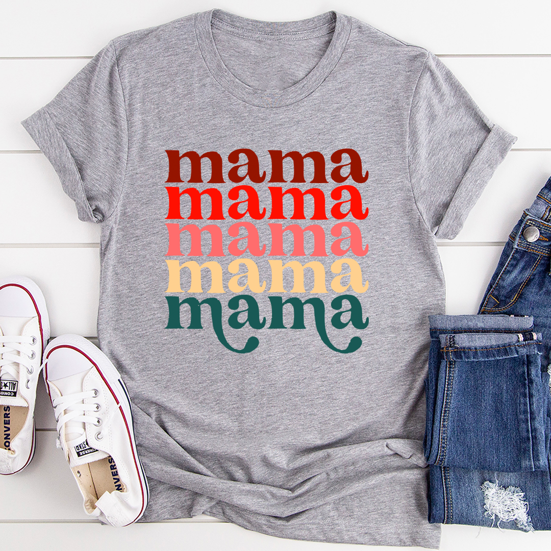 Mama Vintage Colors T-Shirt - GilloServ