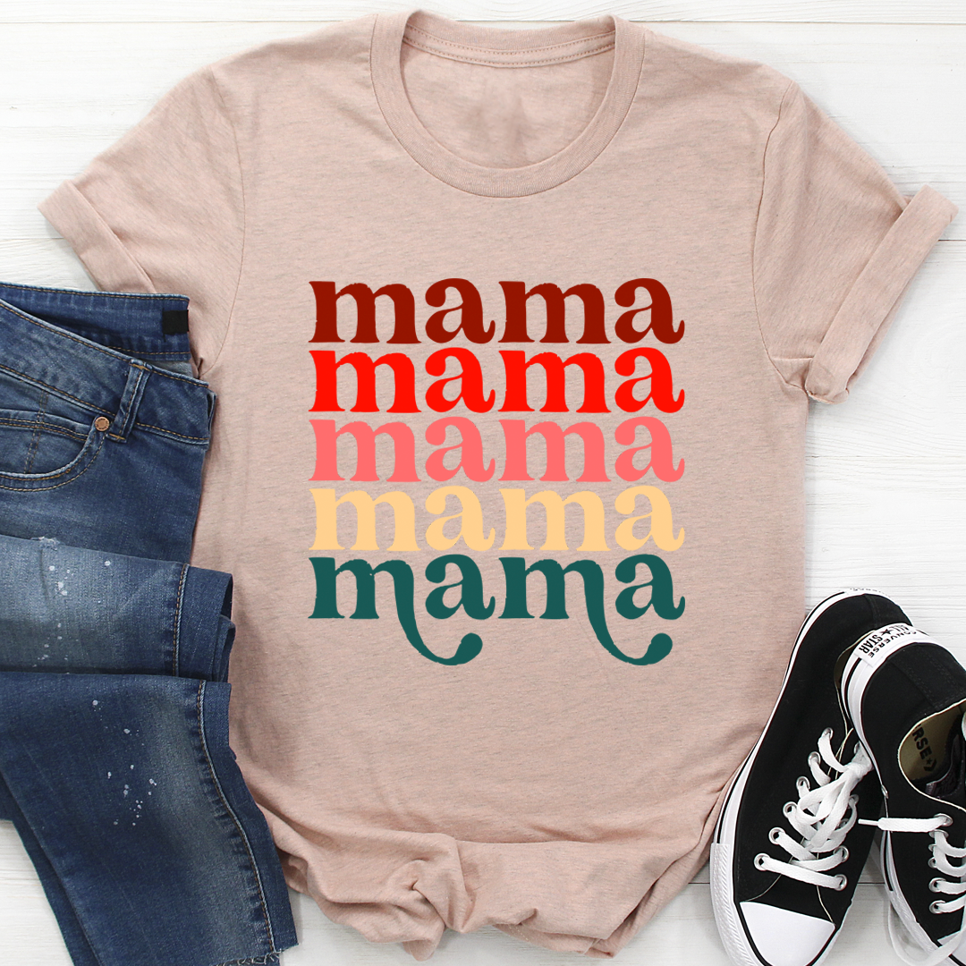 Mama Vintage Colors T-Shirt - GilloServ