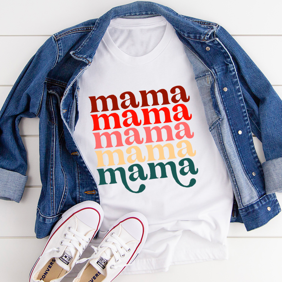 Mama Vintage Colors T-Shirt - GilloServ