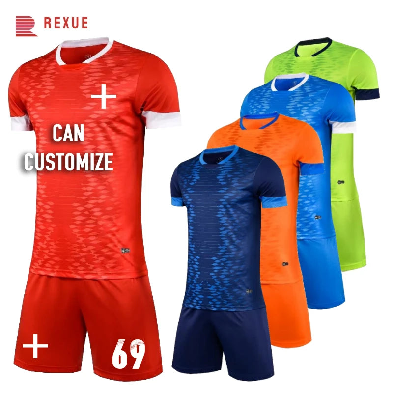 Soccer Kits Youth Football Uniforms Sets - GilloServ