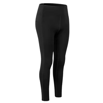 Winter Yoga Suit Stretch Set Gym Workout Shirt Leggings Sportswear - GilloServ