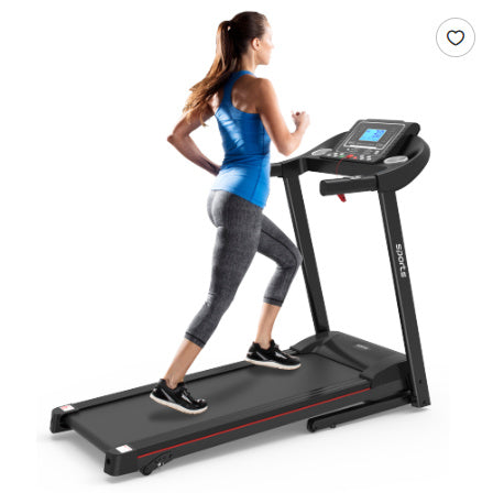 Fitshow App Home Foldable Treadmill With Incline, Folding Treadmill For Home Workout, Electric Walking Running Treadmill Machine 5 LCD Screen 250 LB Capacity Bluetooth Music - GilloServ