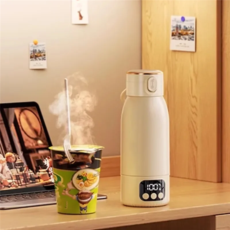Wireless Boiling Water 35-100℃ Baby Milk Warmer Portable Bottle - GilloServ