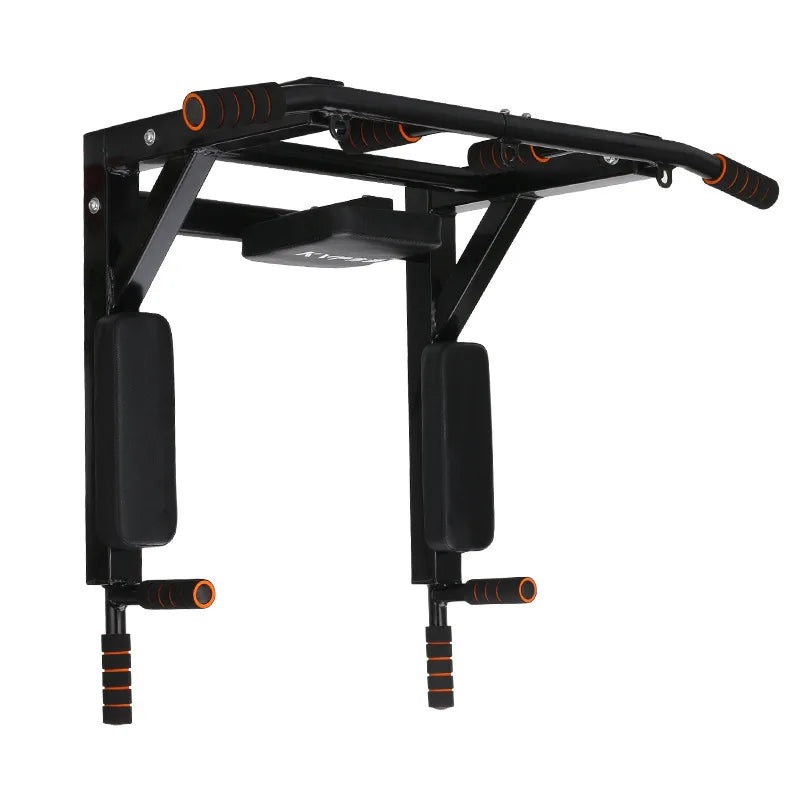 Wall Mounted Pull up Bar Chin up bar Multifunctional Dip Station - GilloServ