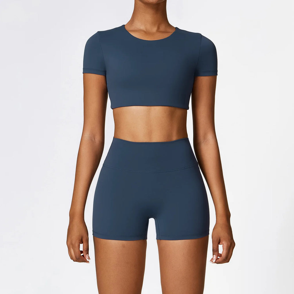 Best 2/3PCS Yoga Set Women Workout Set Seamless Sportswear Gym Clothing - GilloServ