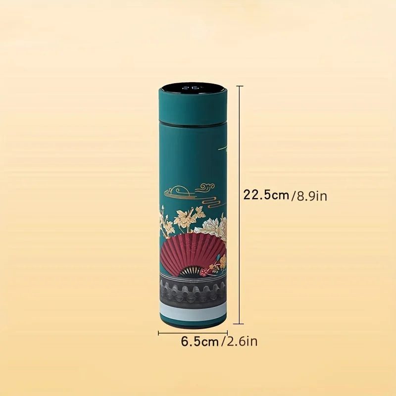Smart Thermal Water Bottle with Temperature Display - GilloServ