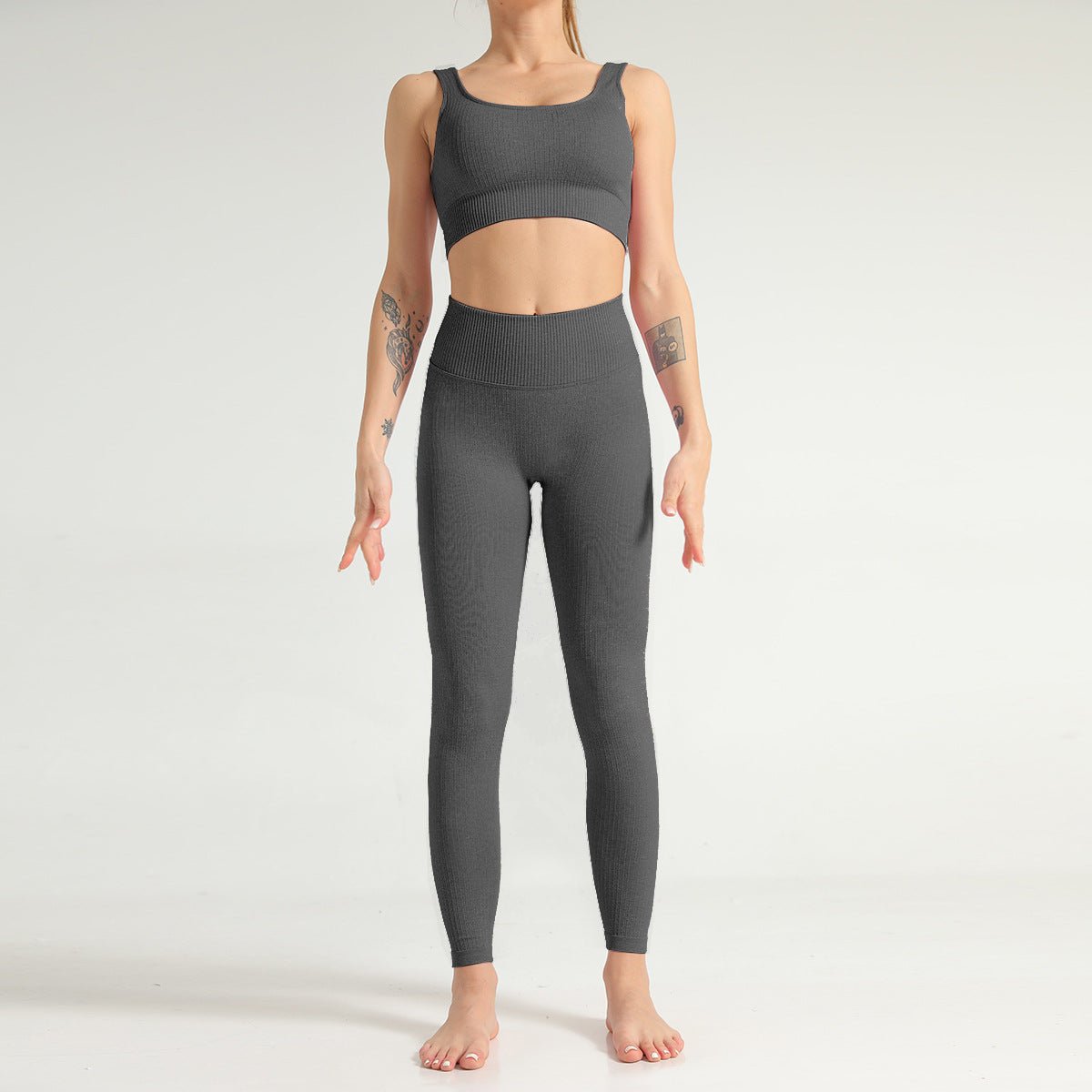 2 Piece Yoga Set Sports Bra and Leggings - GilloServ