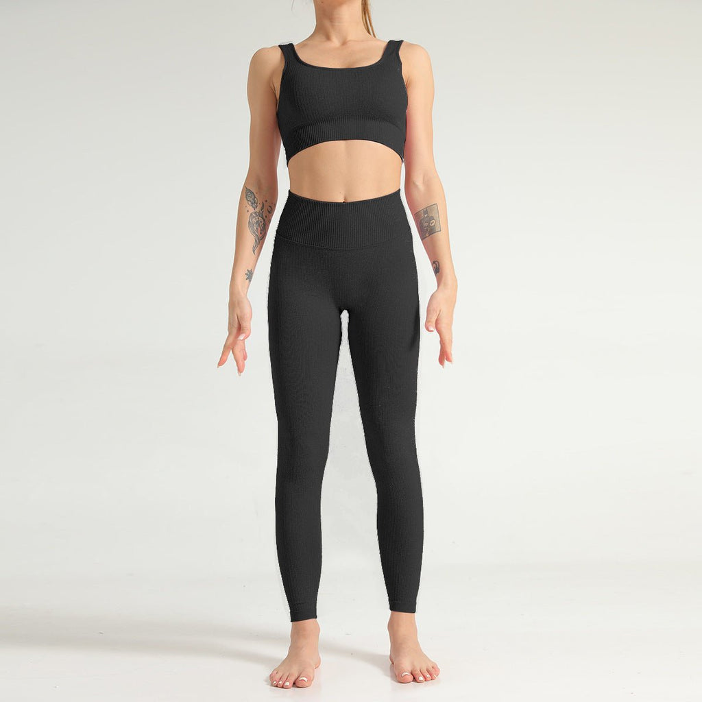 2 Piece Yoga Set Sports Bra and Leggings - GilloServ