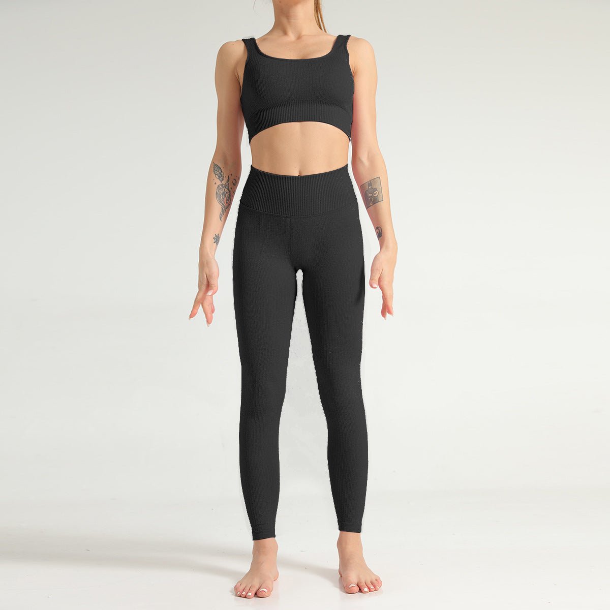 2 Piece Yoga Set Sports Bra and Leggings - GilloServ