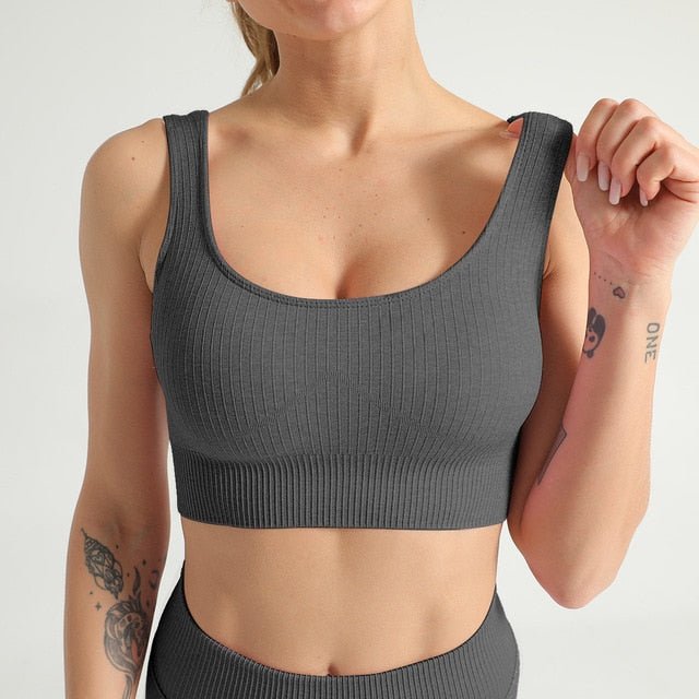 2 Piece Yoga Set Sports Bra and Leggings - GilloServ