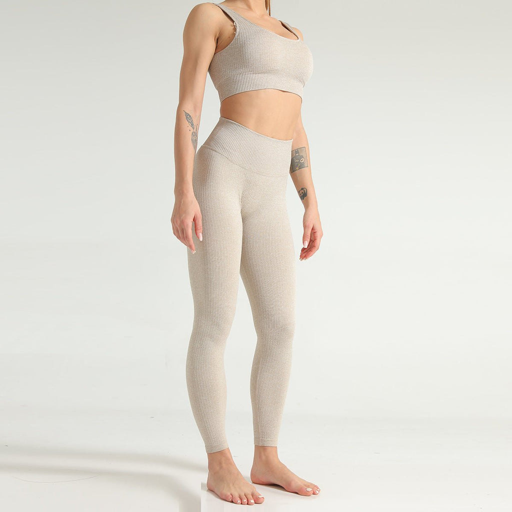 2 Piece Yoga Set Sports Bra and Leggings - GilloServ