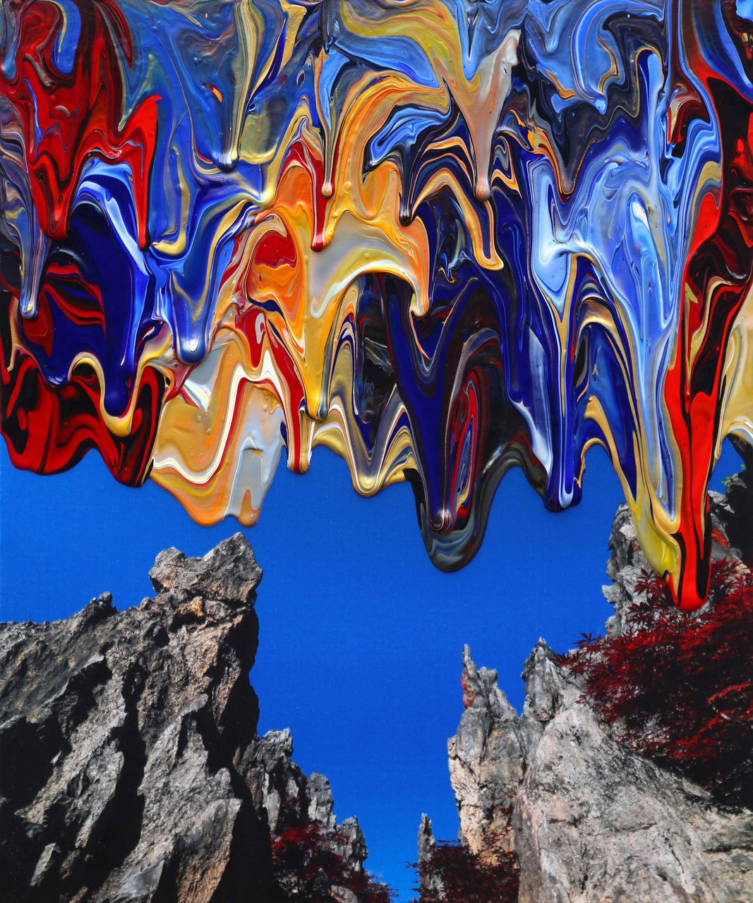 Antonio Wehrli Gravity Paint Drip Ring: Art into Jewelry-18K Gold-9