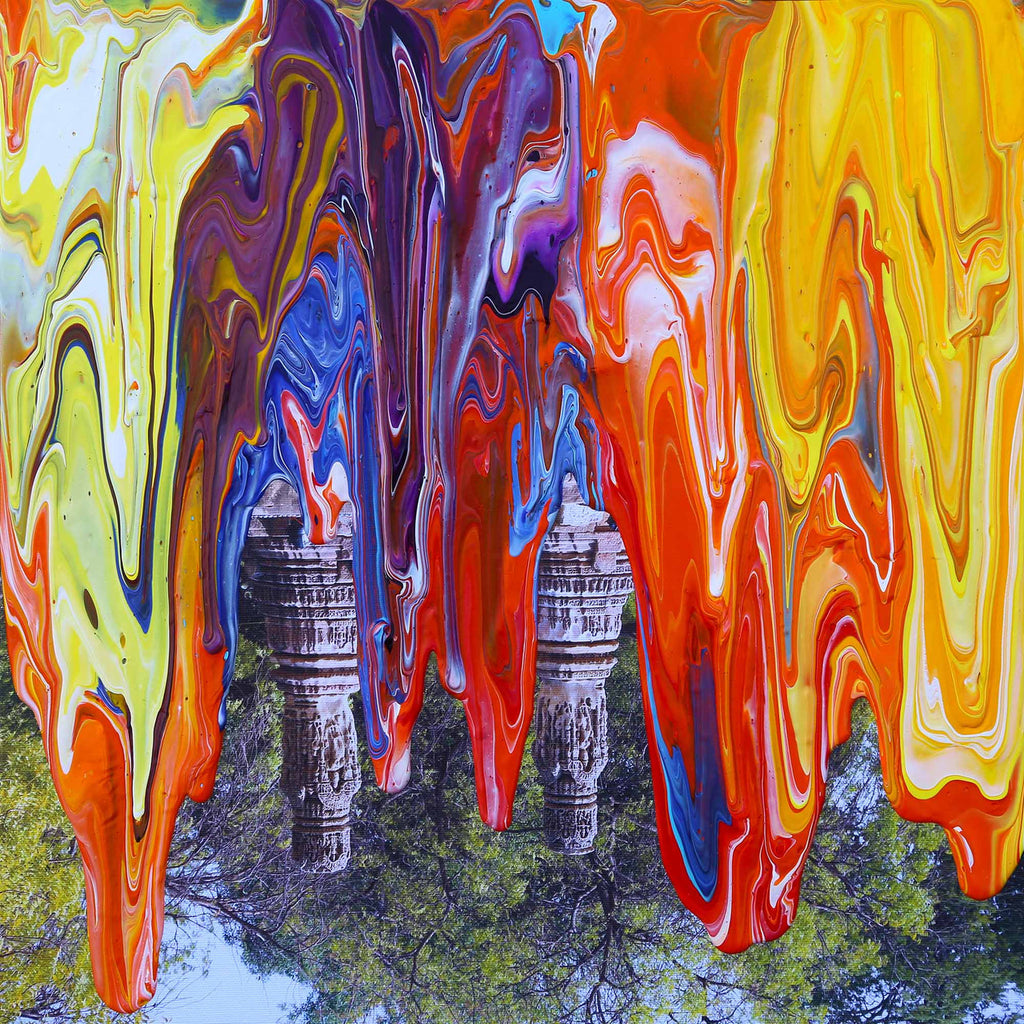 Antonio Wehrli Gravity Paint Drip Ring: Art into Jewelry-18K Gold-15