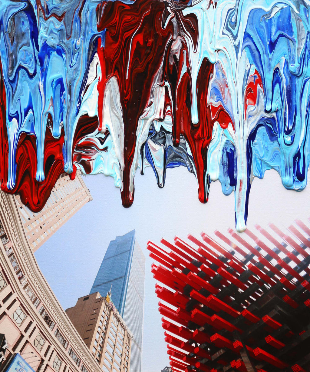 Antonio Wehrli Gravity Paint Drip Ring: Art into Jewelry-18K Gold-11