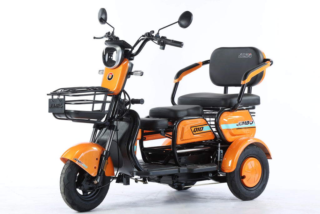 New Style Smooth Riding Three Wheel Mini Scooter E Trike for Mobility-impaired - GilloServ
