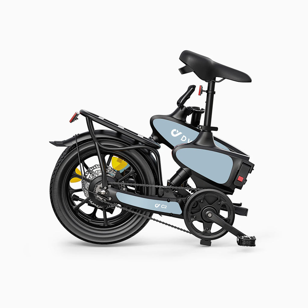 Best Folding Electric E Dirt Bike 48V Velo Electric 250W Motor Fat Tire City Road Cargo - GilloServ