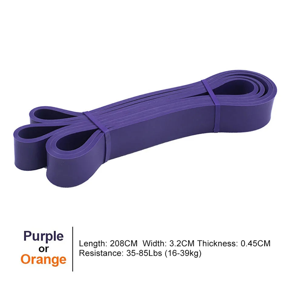 Unisex Fitness 208cm Rubber Resistance Yoga Band Pilates - GilloServ