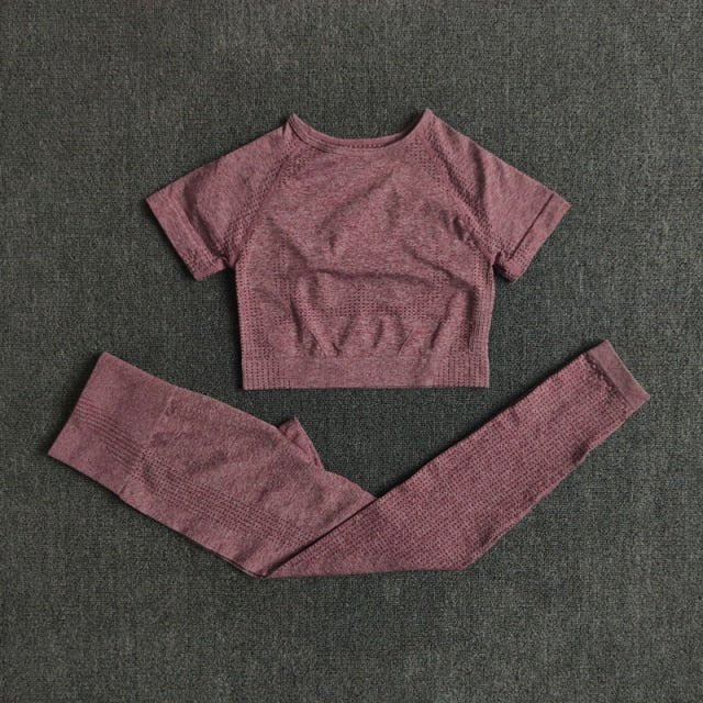 2/3/5PCS Seamless Women Yoga Set - GilloServ