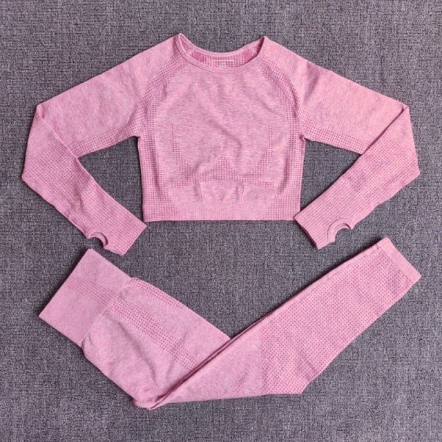 2/3/5PCS Seamless Women Yoga Set - GilloServ