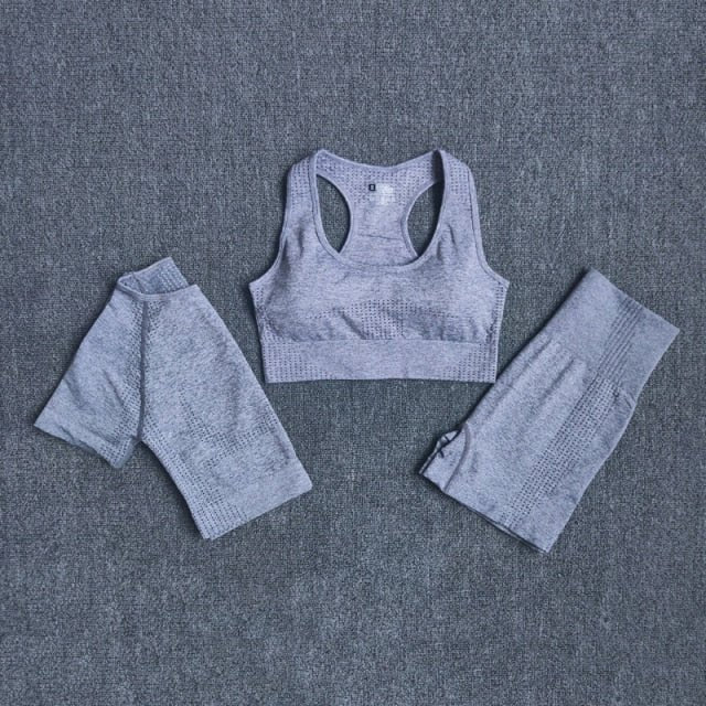 2/3/5PCS Seamless Women Yoga Set - GilloServ