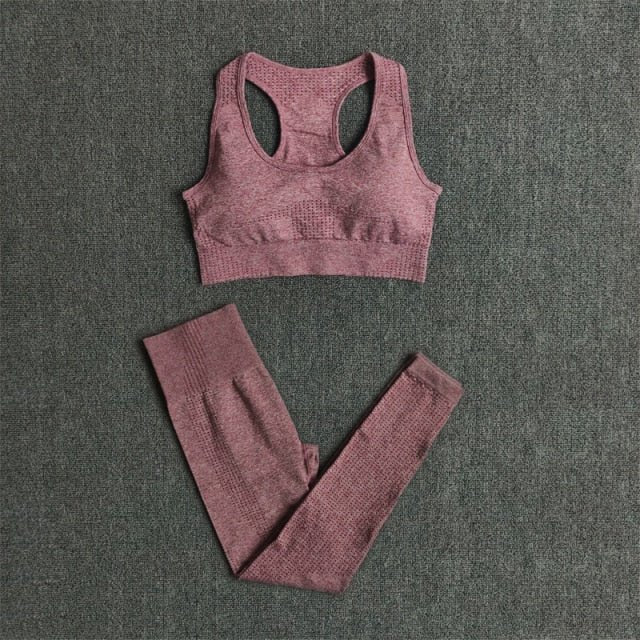 2/3/5PCS Seamless Women Yoga Set - GilloServ