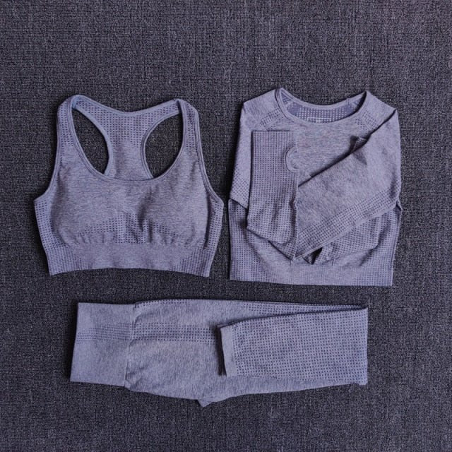 2/3/5PCS Seamless Women Yoga Set - GilloServ