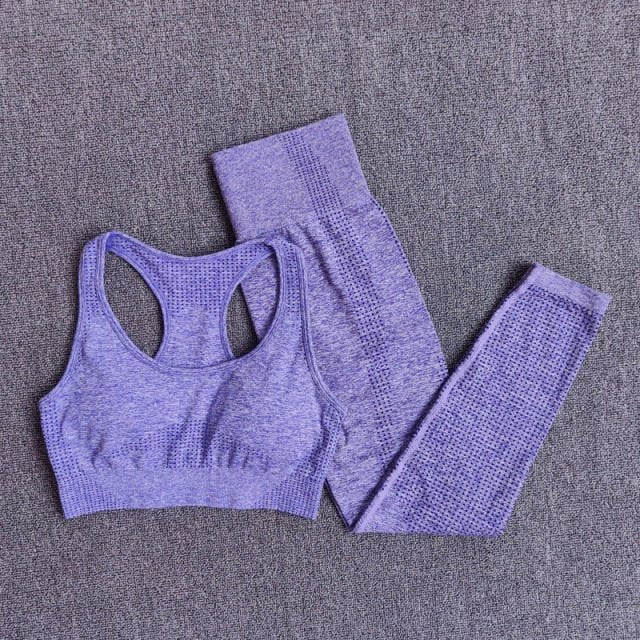 2/3/5PCS Seamless Women Yoga Set - GilloServ