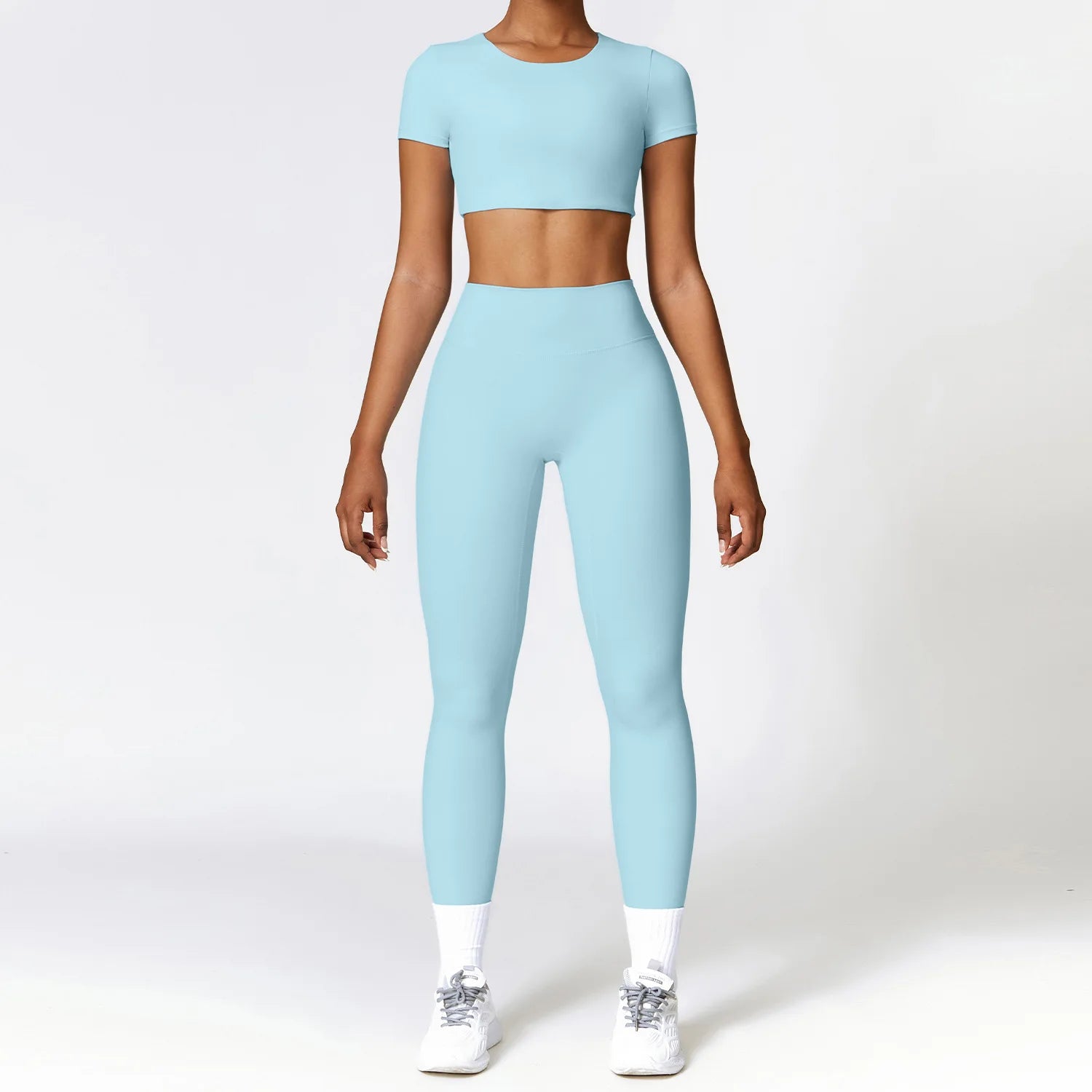 Best 2/3PCS Yoga Set Women Workout Set Seamless Sportswear Gym Clothing - GilloServ