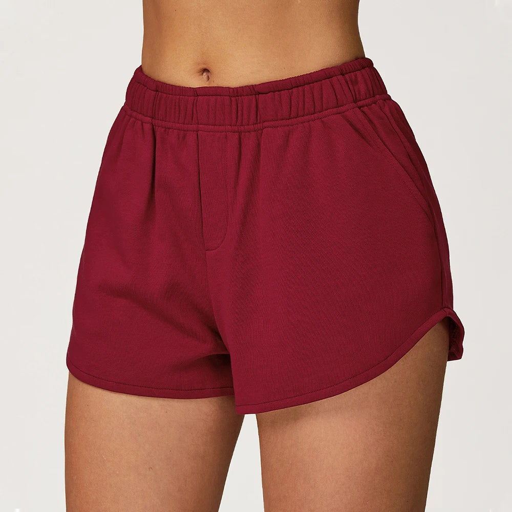 Yoga Shorts Women Fitness Yoga Pants Elastic Running Workout Short Leggings For Ladies Gym Sport Shorts Fitness Sportwear - GilloServ