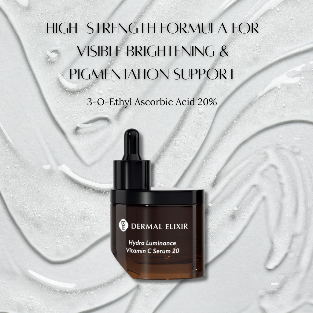 Dermal Elixir Hydra Luminance Vitamin C Serum 20 with Ferulic