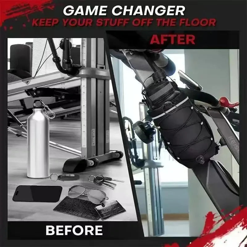 Magnetic Water Bottle//Bag Adjustable//Large Capacity Gym Bottle - GilloServ