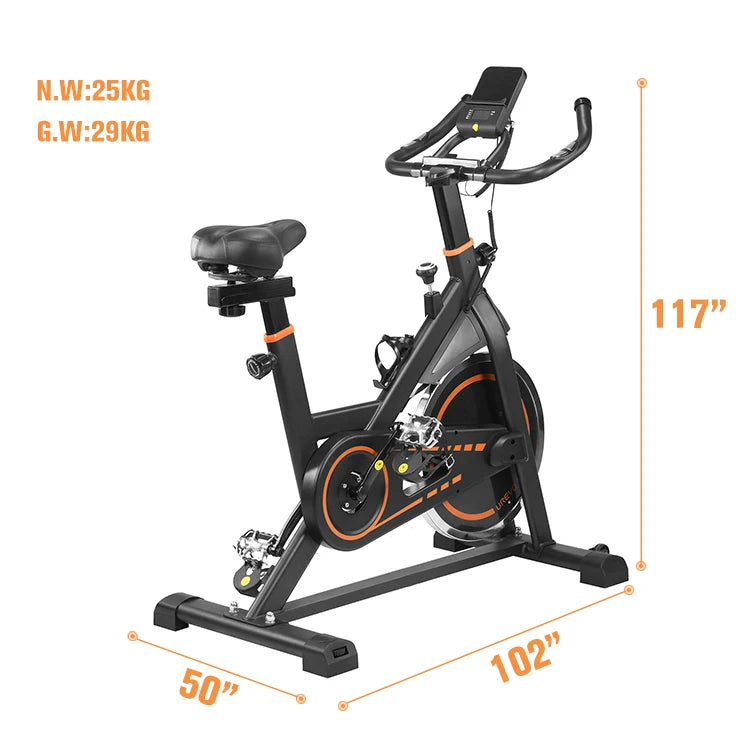 Fitness Bicycle Home //Commercial Spinning Exercise - GilloServ