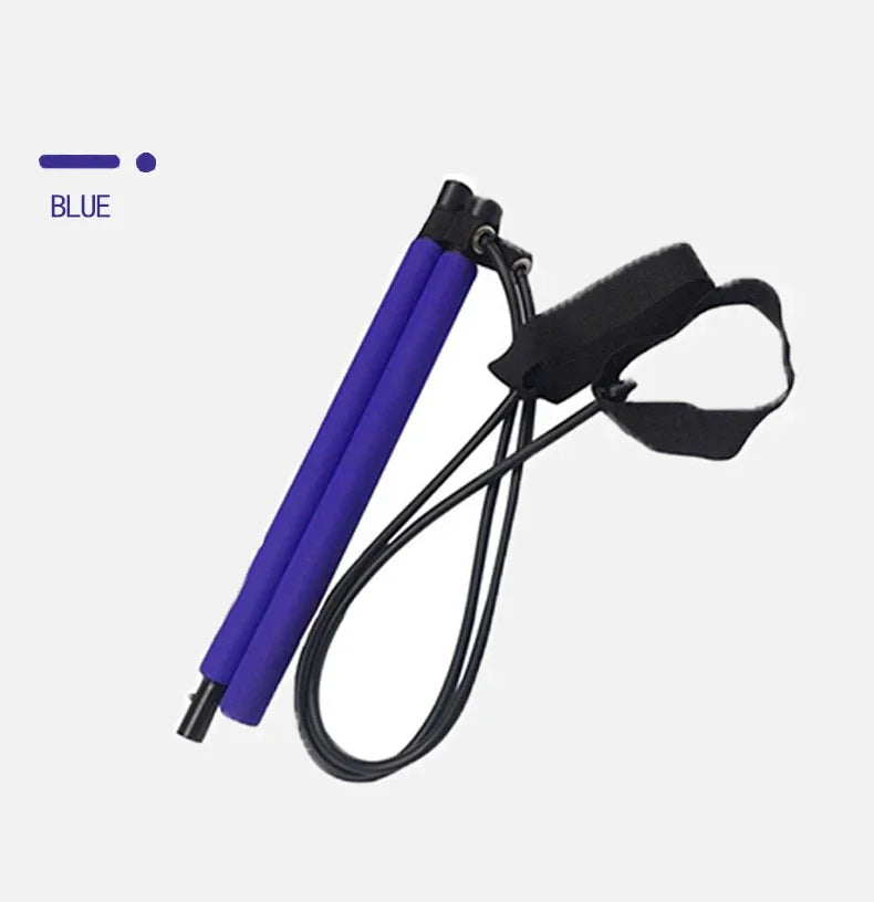 Hot sales rubber fitness rope belt portable squat yoga exercise - GilloServ