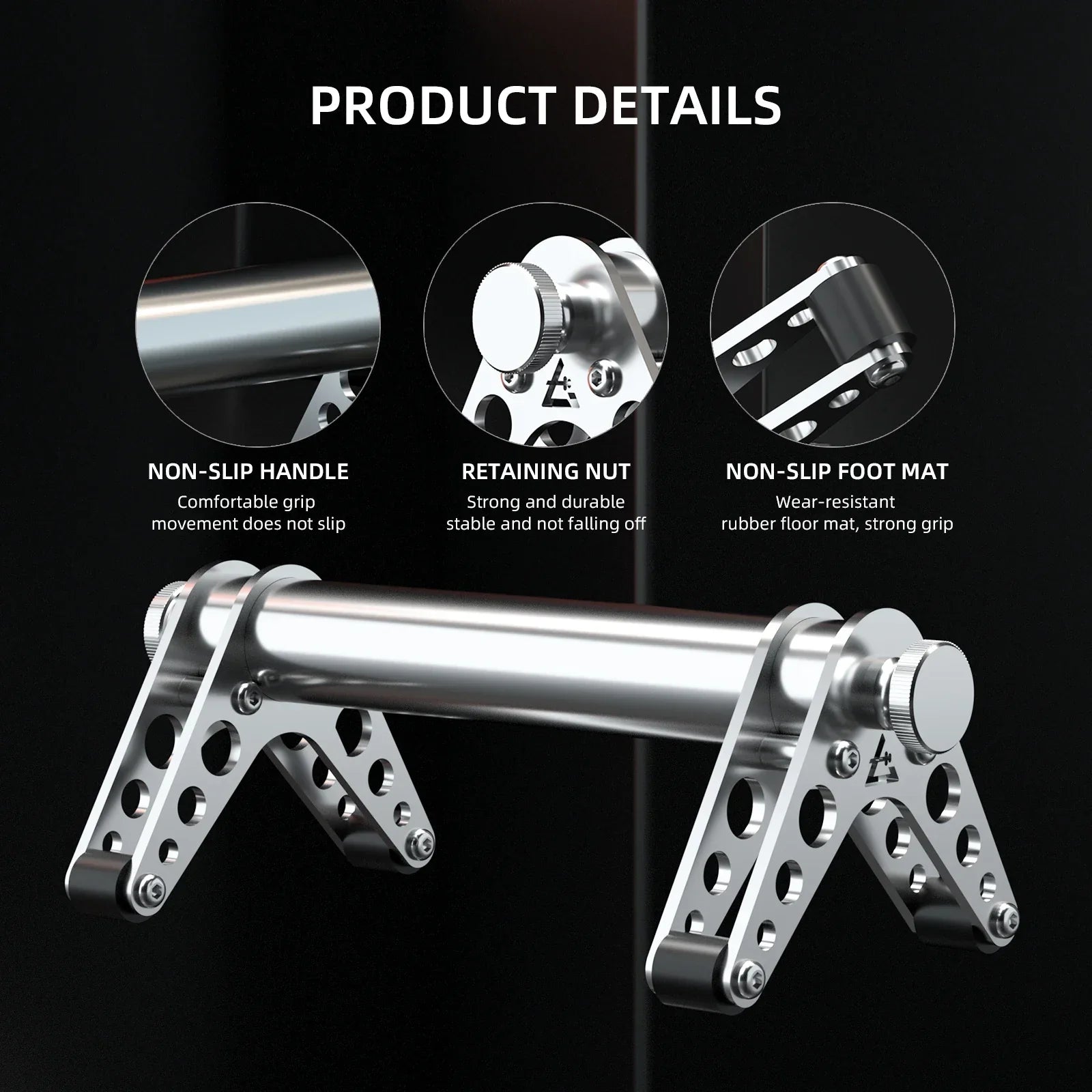 Stainless Steel Push-Up Bars for Fitness - GilloServ