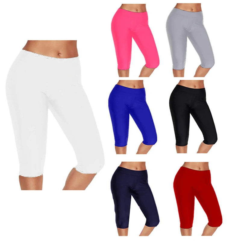 Breathable Push Up Leggins Women Calf Pants Capris Sports Anti-Vibration - GilloServ