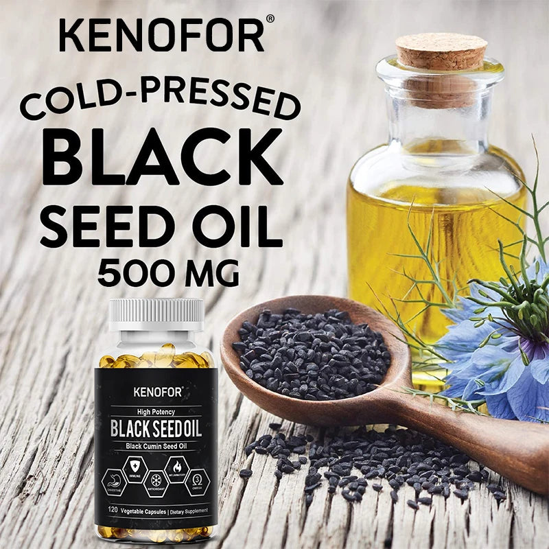 Black Cumin Seed Oil/Organic with antioxidant,anti-inflammatory digestive health properties - GilloServ