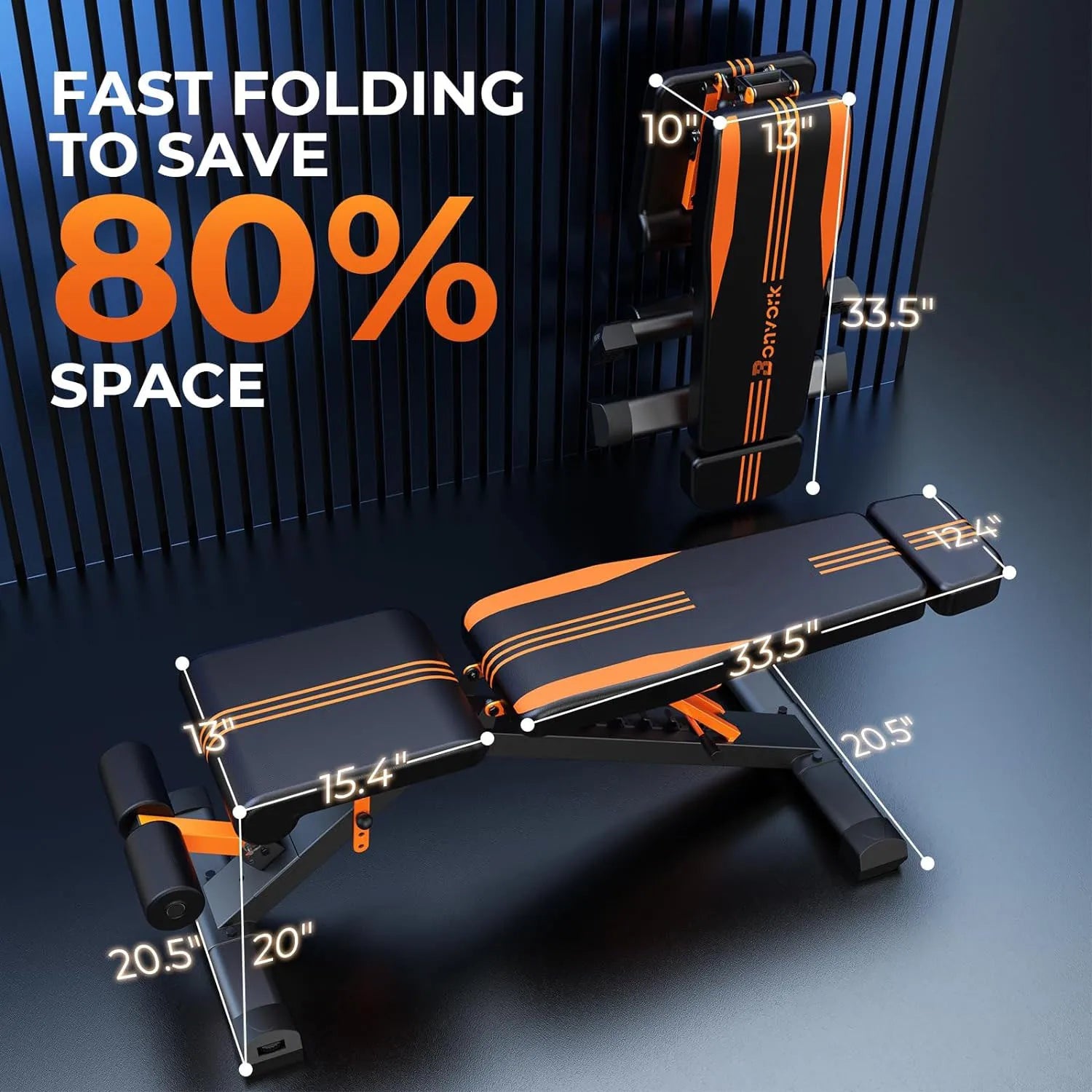 Custom Folding Home Gym Fitness Equipment Dumbbell - GilloServ